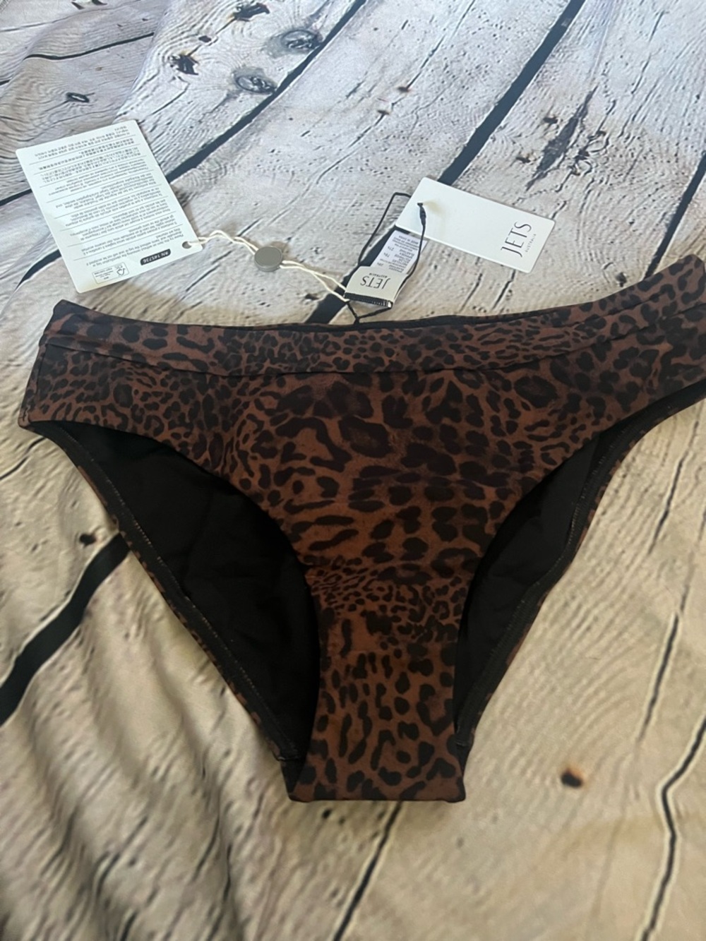 JETS AUSTRALIA BY JESSIKA ALLEN
Leopard-print bikini briefs